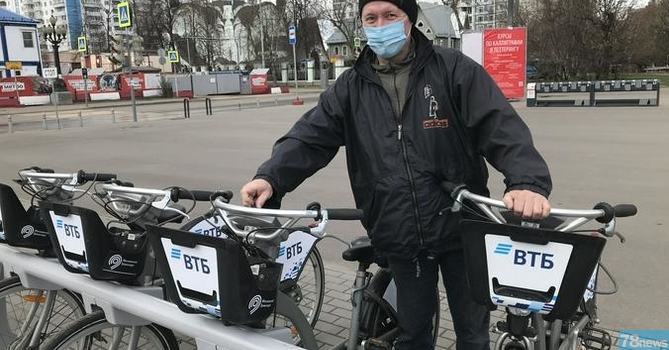 Бесплатные велосипеды обещали Петербургским волонтерам